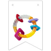 男の子だ！マンダラ深いピンクバンティンバンティング バンティングフラッグ (第2の旗)