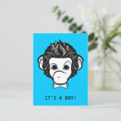 男の子だ！ミスター・モンキー ポストカード (スタンド正面)