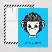 男の子だ！ミスター・モンキー ポストカード (正面/裏面)