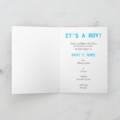 男の子だ！ミスター・モンキー 案内状 (内部)