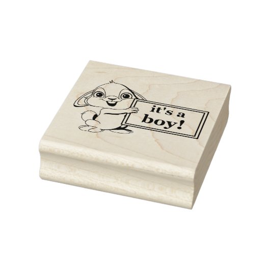 「男の子だ」 ラバースタンプ (スタンプ)