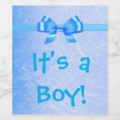 「男の子だ」ワインボトルラベル ワインラベル (シングルラベル)