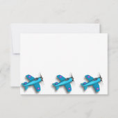 男の子だ！出産案内カード サンキューカード (裏面)