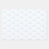 男の子だ！告知 ラッピングペーパーシート (正面)