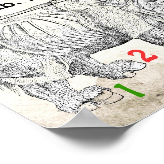 男の子だ!新生児統計 ポスター (角)