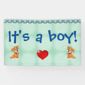 男の子だ！ 横断幕 (横)