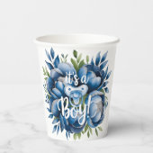 男の子だ!絵を描おしゃれ 紙コップ (裏面)