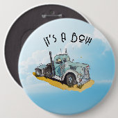 男の子だ！ 缶バッジ (正面&裏面)