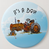 男の子だ！ 缶バッジ (正面)