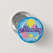 男の子だ！ 缶バッジ (正面&裏面)