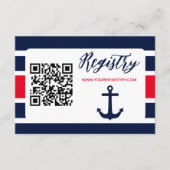 男の子だ！赤航海のちゃんシャワー エンクロージャーカード (正面)