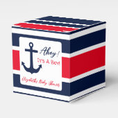 男の子だ！赤航海のちゃんシャワー フェイバーボックス (正面サイド)