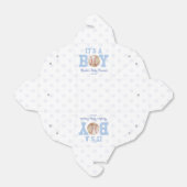 男の子だ！青い野球のベビーシャワー フェイバーボックス (折り畳みなし)