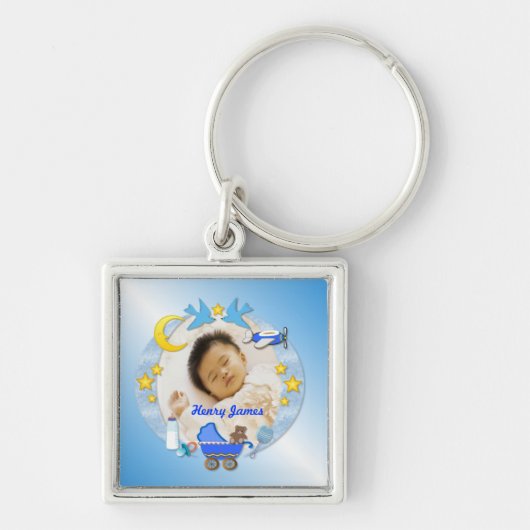 男の子だ！# 3 to Keychain キーホルダー (正面)