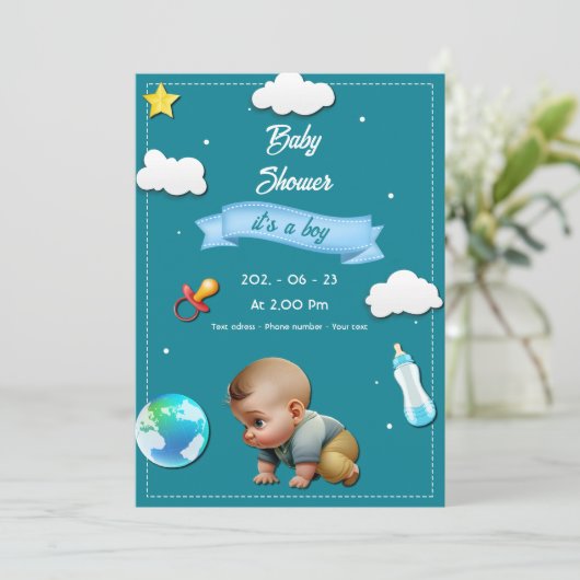 男の子です! 招待状 (スタンド正面)