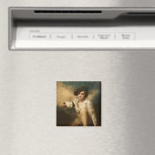 男の子とウサギ， c.1814 マグネット (インサイチュ (食洗機))