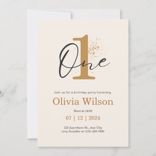 男の子とベビーの誕生日の招待 招待状 (正面)