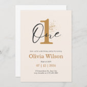 男の子とベビーの誕生日の招待 招待状 (正面/裏面)