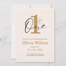 男の子とベビーの誕生日の招待