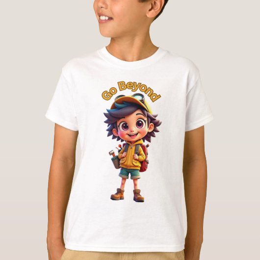 男の子と女の子のためのTシャツ Tシャツ (正面)