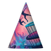 男の子にトランポリンクールパーク13歳の誕生日 パーティーハット (左)