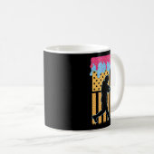 男の子にドリップを販売アイスクリームアメリカ国旗Juの4th コーヒーマグカップ (正面右)