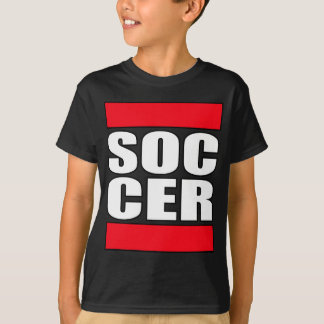 男の子のおもしろいなサッカーのTシャツ Tシャツ