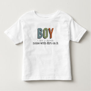 男の子のおもしろTシャツの定義 トドラーTシャツ