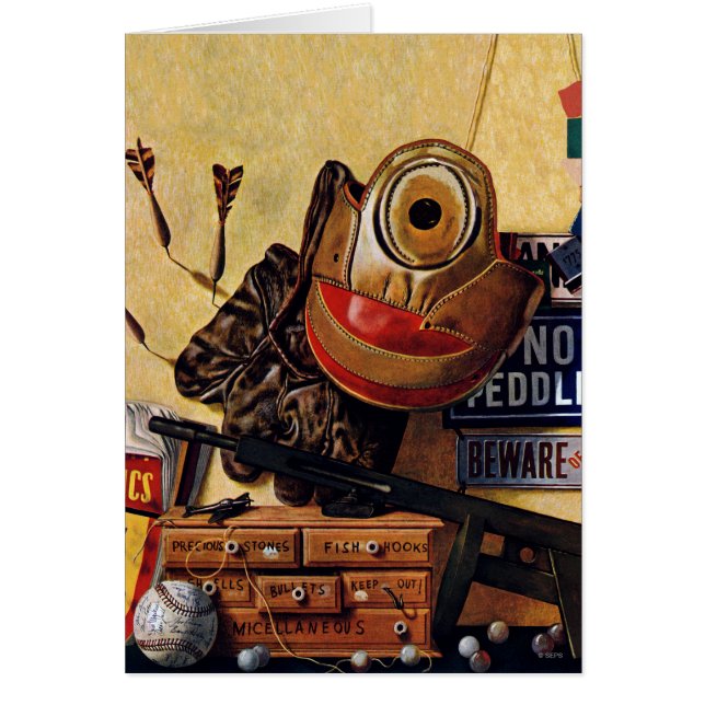 男の子のおもちゃの静物画 (正面)