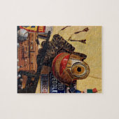 男の子のおもちゃの静物画 ジグソーパズル (横)