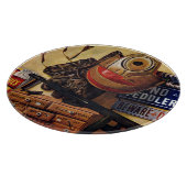 男の子のおもちゃの静物 カッティングボード (角)