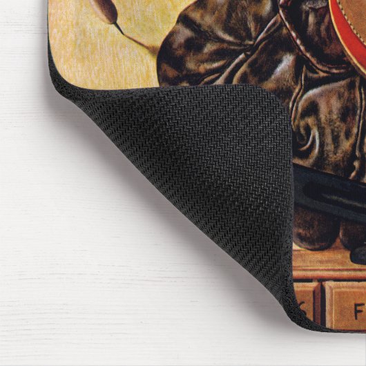 男の子のおもちゃの静物 マウスパッド (コーナー)