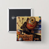 男の子のおもちゃの静物 缶バッジ (正面&裏面)