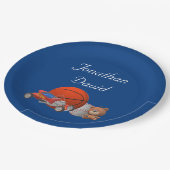 男の子のおもちゃをテーマ ペーパープレート (アングル)