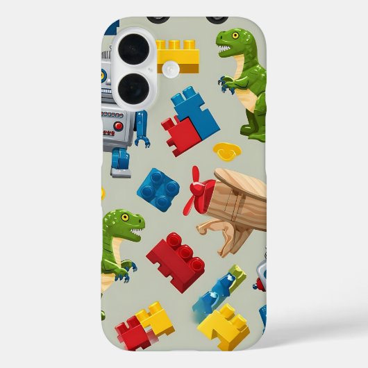 男の子のおもちゃ Case-Mate iPhoneケース (裏面)