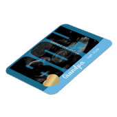 男の子のお知らせ – DIY文字付きソノグラム マグネット (左側)