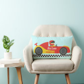 男の子のためのかわいいレースカー ランバークッション (椅子)