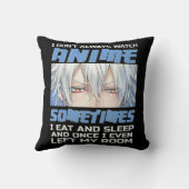 男の子のためのアニメギフト男性10代の若者かわいいアニメマーチ クッション (裏面)