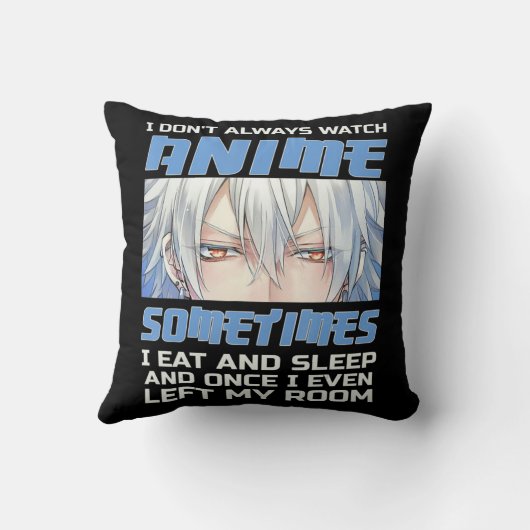 男の子のためのアニメギフト男性10代の若者かわいいアニメマーチ クッション (裏面)