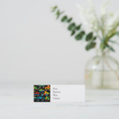 男の子のためのクールなモンスタートラックの交通機関のギフト スキニー名刺 (スタンド正面)