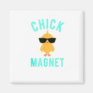 男の子のためのチおもしろいック磁石シャツイースターシャツ マグネット