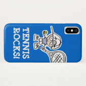 男の子のためのテニスの電話ケース Case-Mate iPhoneケース (裏面(横))