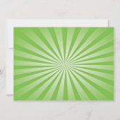 男の子のためのトランポリンの誕生日のパーティの招待状 招待状 (裏面)