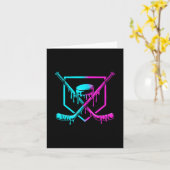 男の子のためのホッケードリップアイスクリームドリップユース男の子のホック カード (黄色い花)