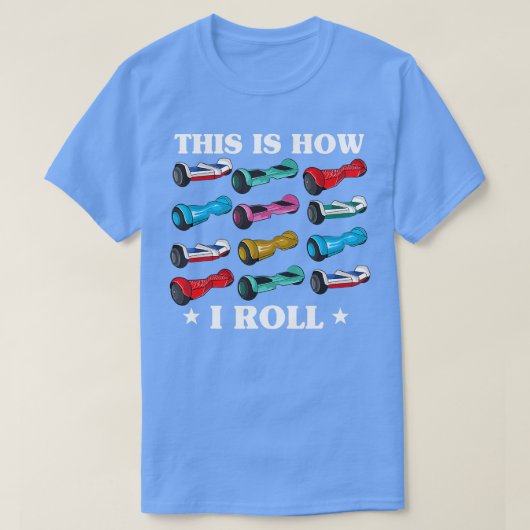 男の子のためのホバーボードをテーマにしたギフトHover Board Tシャツ (デザイン正面)