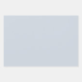 男の子のための冬の赤ちゃんシャワーギフトラップ ラッピングペーパーシート (正面3)