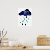 男の子のための勇敢な小さな子供の子供部屋のポスター ポスター (キッチン)