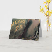 男の子のための卒業カード カード (黄色い花)