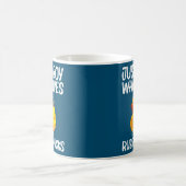 男の子のための可愛いラバーダックアート男性ゴム コーヒーマグカップ (中央)