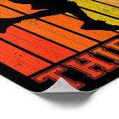 男の子のための幸せな13誕生日の装飾Bysketbyl ポスター (角)